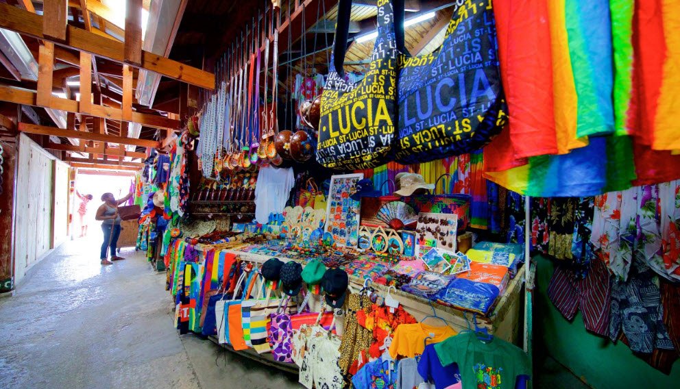 Castries Market, Castries, capital city, Saint Lucia